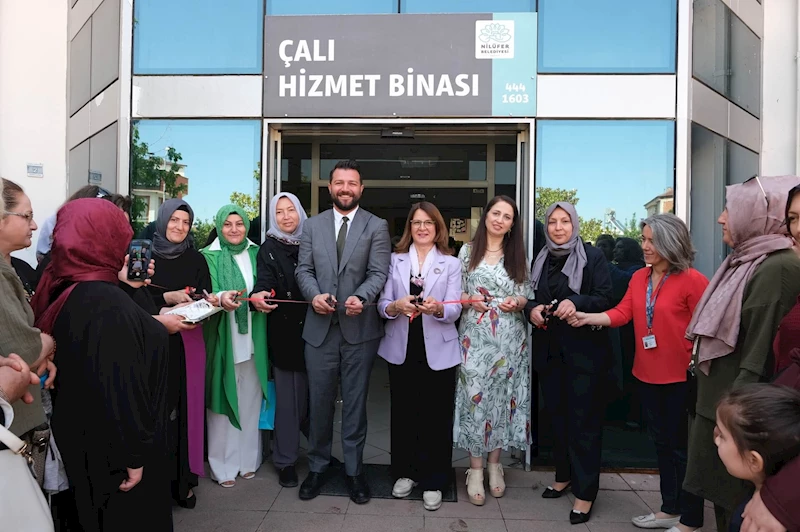 Çalılı kadınlar el emeklerini sergiledi