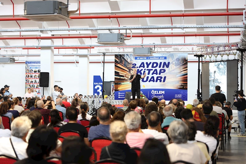 BAŞKAN ÇERÇİOĞLU SEVİLEN YAZARLARI AYDINLILAR İLE BULUŞTURMAYA DEVAM EDİYOR