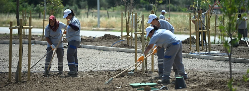 Macera Parkı Çalışmaları Sürüyor