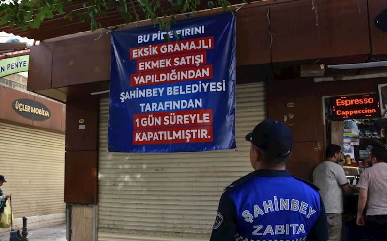 Şahinbey Zabıta Ekiplerinden Fırınlara Denetim