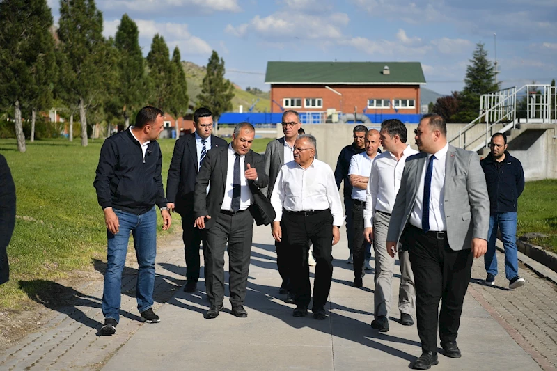Başkan Büyükkılıç’tan Kayseri İleri Biyolojik Atıksu Arıtma Tesisi’ne 500 Milyon TL’lik Yatırım