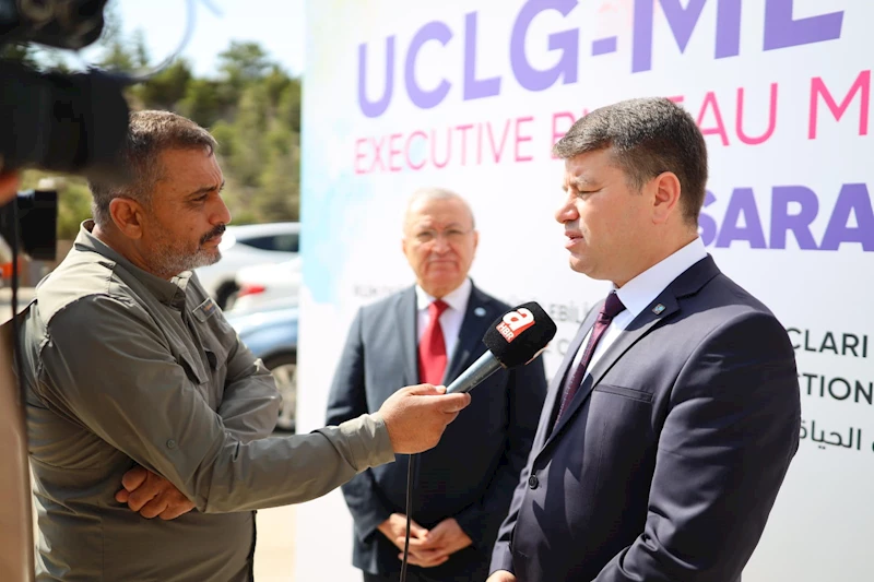 BELEDİYE BAŞKANI DR. EVREN DİNÇER, A HABER CANLI YAYININDA UCLG-MEWA ZİRVESİNİ DEĞERLENDİRDİ