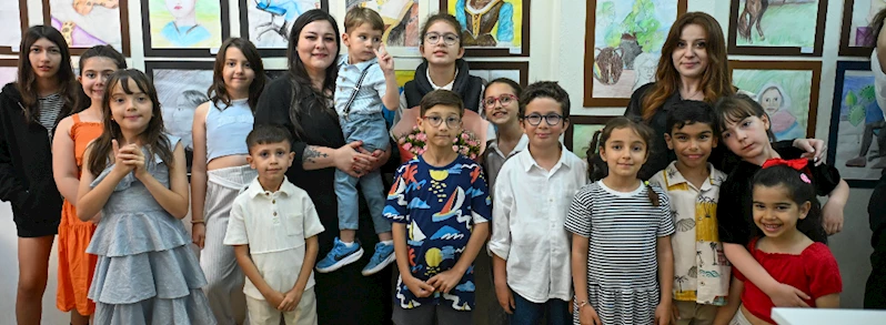 A-Dadalar Resim Sergisi Açıldı