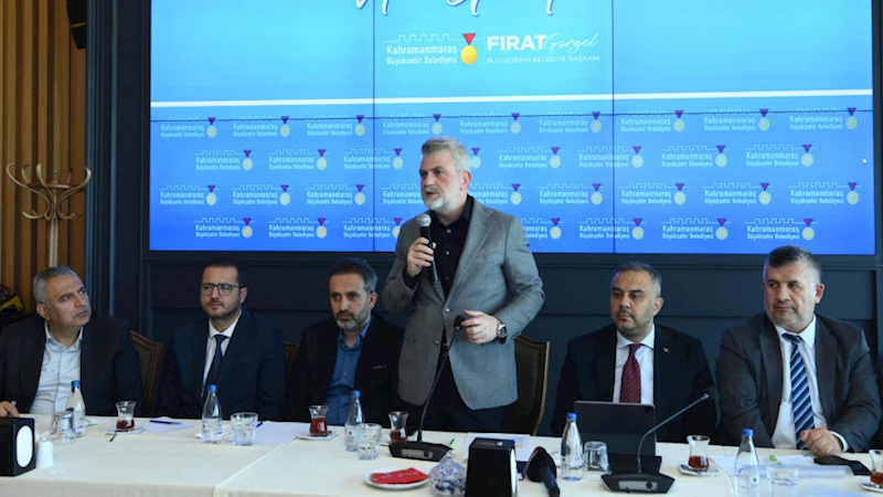 Başkan Görgel, Onikişubat’ın Batı Mahalle Muhtarlarıyla Bir Araya Geldi