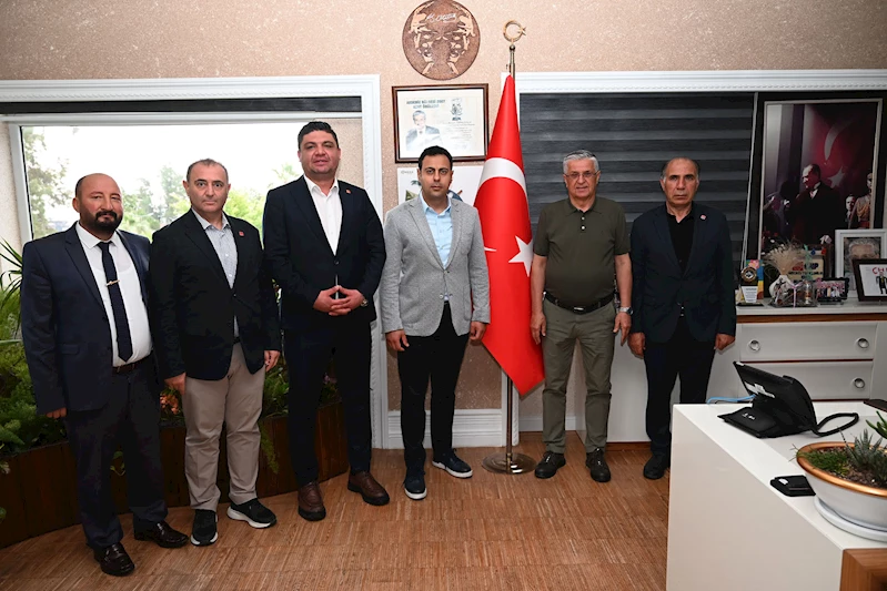 CHP Genel Başkan Yardımcısı Bozoğlu’ndan Başkan Topaloğlu’na ziyaret