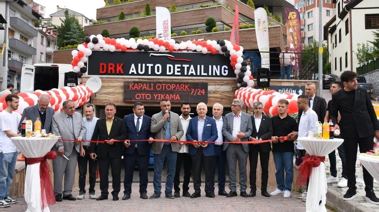 BAŞKANIMIZ, DRK AUTO DETAILING İŞLETMESİNİN AÇILIŞINA KATILDI
