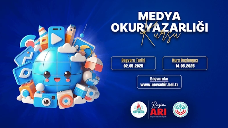 Nevşehir’de Medya Okuryazarlığı Kursu Açılıyor