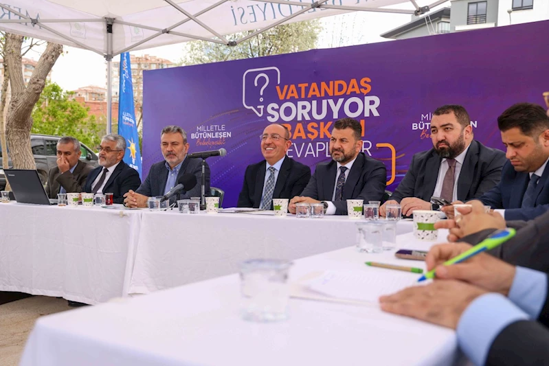 BAŞKAN KAVUŞ; “HEMŞEHRİLERİMİZLE BİRLİKTE YÜRÜYOR, BİRLİKTE BAŞARIYORUZ”