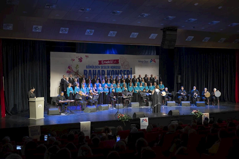 Büyükşehir’in Gönülden Sesler Korosu ‘Bahar Konseri’ İle Türk Sanat Müziği Ziyafeti Yaşattı