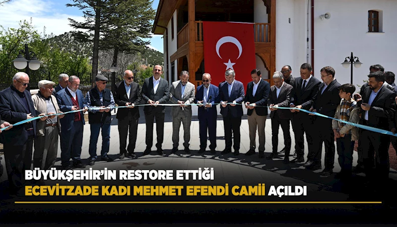 BAŞKAN ALTAY: “TARİHE NOT DÜŞEN BİR YAPIYI RESTORE ETMEKTEN NE KADAR GURUR DUYSAK AZDIR”