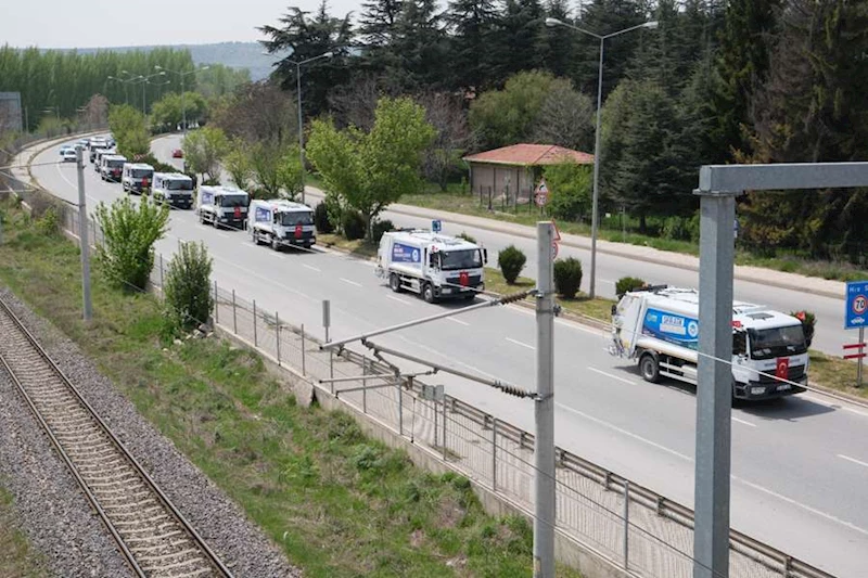 ODUNPAZARI BELEDİYESİ’NDEN KAMUSAL YARAR İÇİN ÖRNEK ADIM: YENİ ARAÇLAR HİZMETE GİRDİ