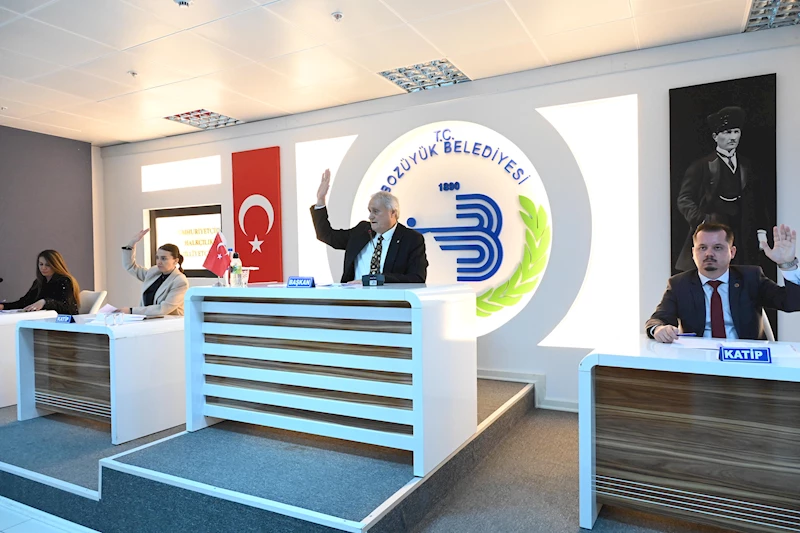 -BOZÜYÜK BELEDİYE MECLİSİ 2025 YILI MAYIS AYI TOPLANTISININ 1. BİRLEŞİMİ YAPILDI