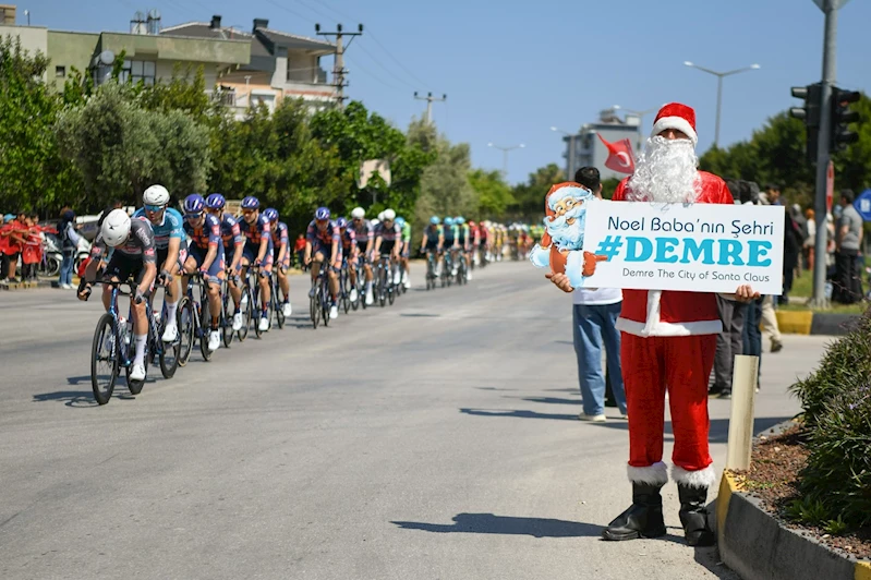 60. Cumhurbaşkanlığı Türkiye Bisiklet Turu’nda Demre Rüzgârı.