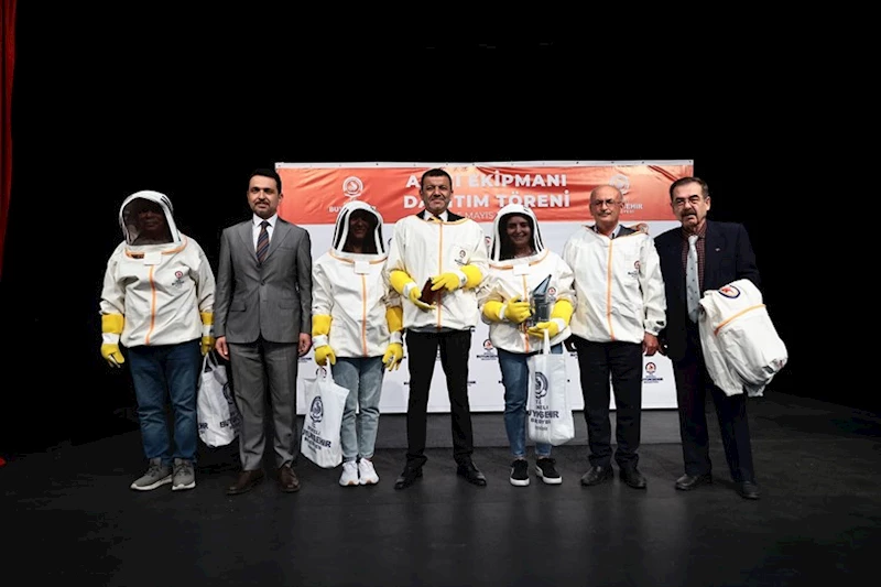 Denizli Büyükşehir’den arıcılığa altın dokunuş