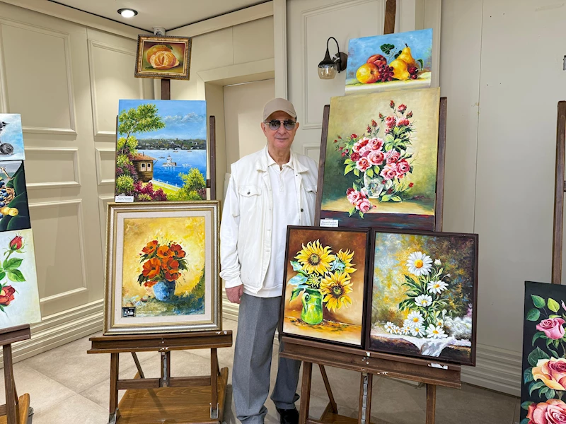 “Tutku” Doğa Resim Atölyesi Karma Resim Sergisi Sanatseverlerle Buluştu