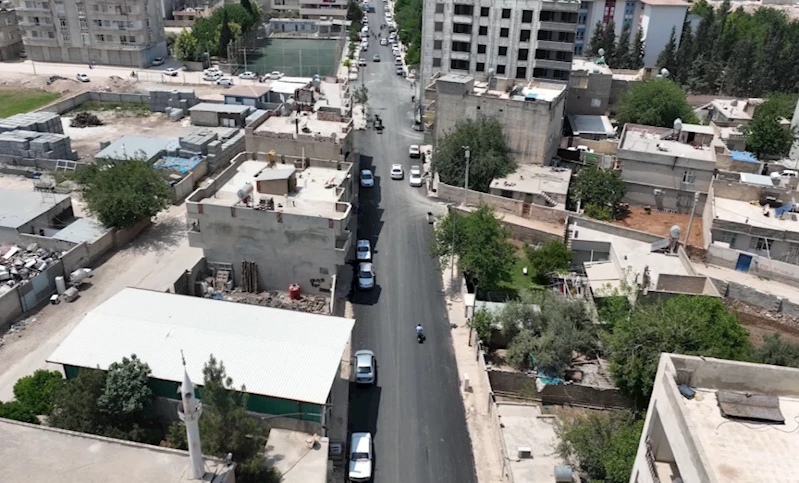 SURUÇ’TA REMİL YOLU SICAK ASFALTLA YENİLENDİ