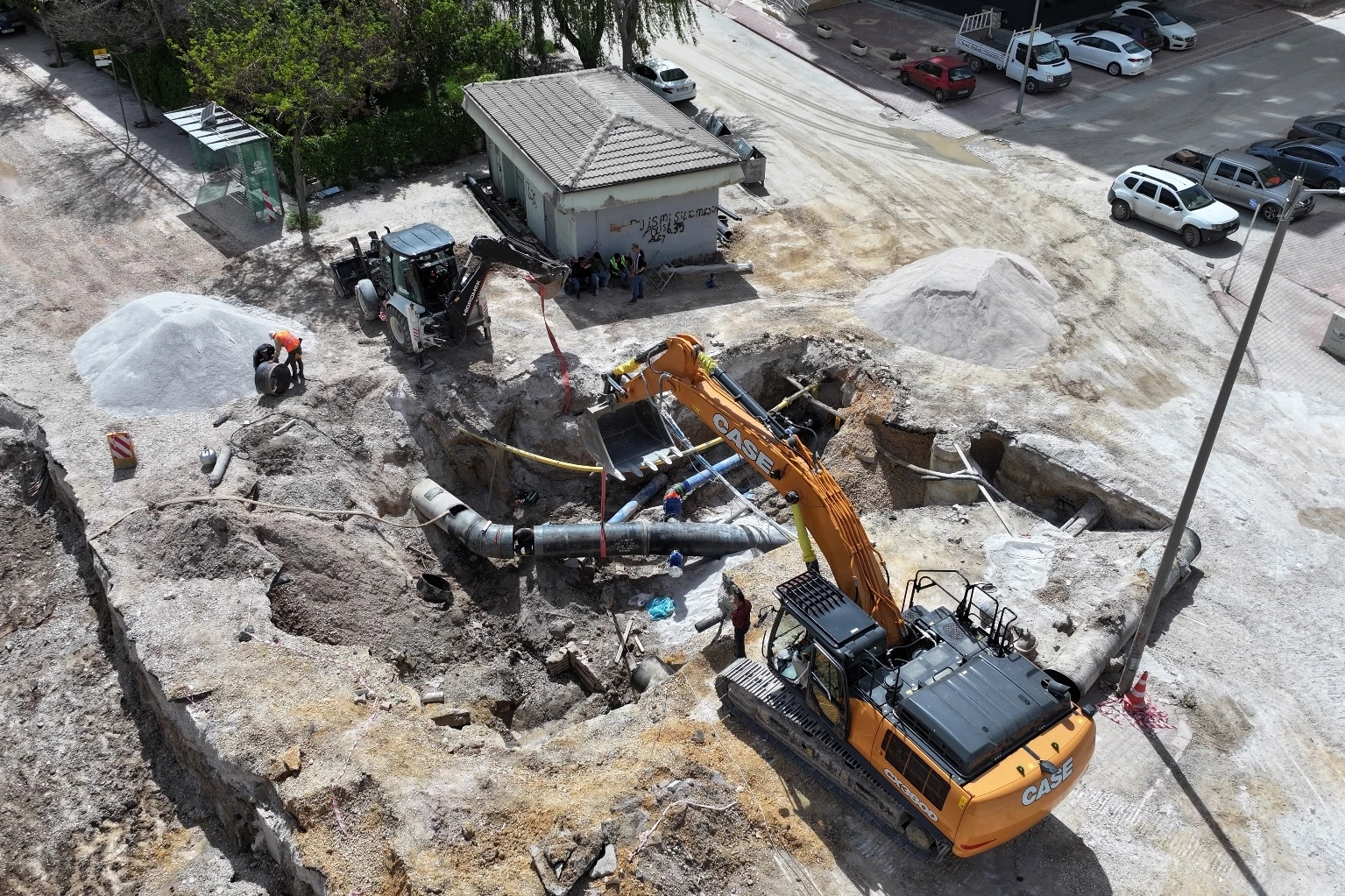 KOSKİ, banliyö hattında deplase çalışmasını tamamladı