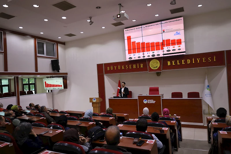 Büyükşehir çalışanlarına iş sağlığı ve güvenliği eğitimi