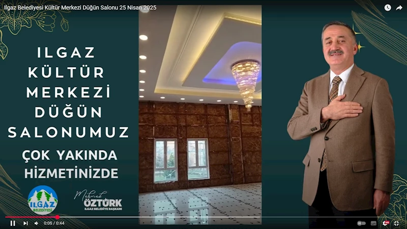 Kültür Merkezi Düğün Salonumuz Çok Yakında Hizmetinizde