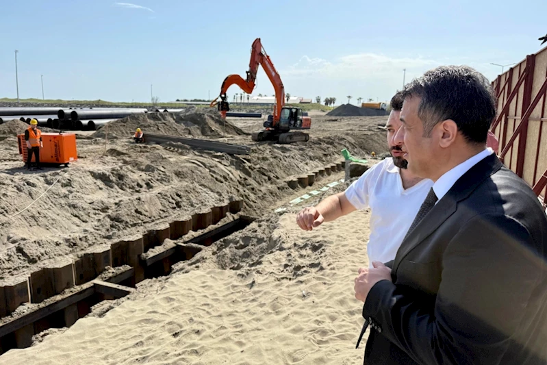 SASKİ’DEN ATAKUM SAHİLE DEV YATIRIM