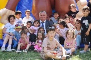 ÇOCUKLAR BAYRAM COŞKUSUNU TİGEM