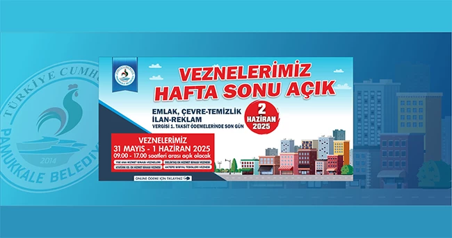 VEZNELER HAFTA SONUNDA DA AÇIK OLACAK