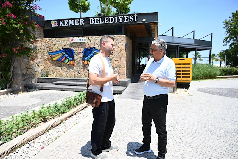 Kemer tanıtım çekimleri devam ediyor