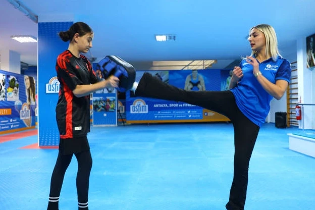 Antalyalı kadınlardan savunma sanatı kurslarına yoğun ilgi