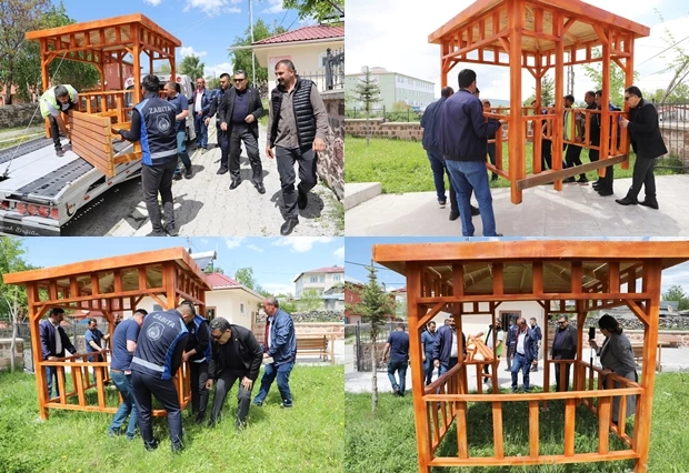 BELEDİYE’NİN HALİL EFENDİ MAHALLESİ’NDEKİ TARİHİ CAMİYE KAMELYA DESTEĞİ TAKDİR TOPLADI