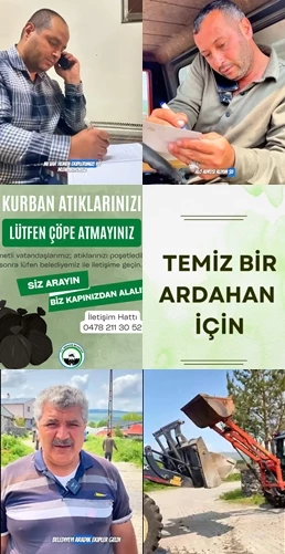 BELEDİYE’NİN BAYRAMDA KURDUĞU ‘MOBİL ATIK TOPLAMA EKİBİ’ VATANDAŞI SEVİNDİRDİ