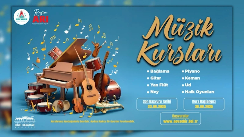 Güzel Sanatlar Merkezi’nde Müzik ve Kara Kalem Kurslarımız Başlıyor