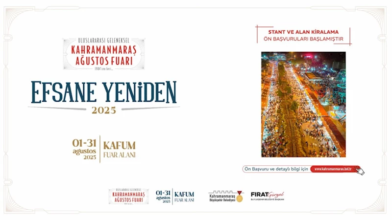 Geleneksel Ağustos Fuarı’nda Yer Almak İsteyen Esnaflar İçin Ön Başvurular Başladı!