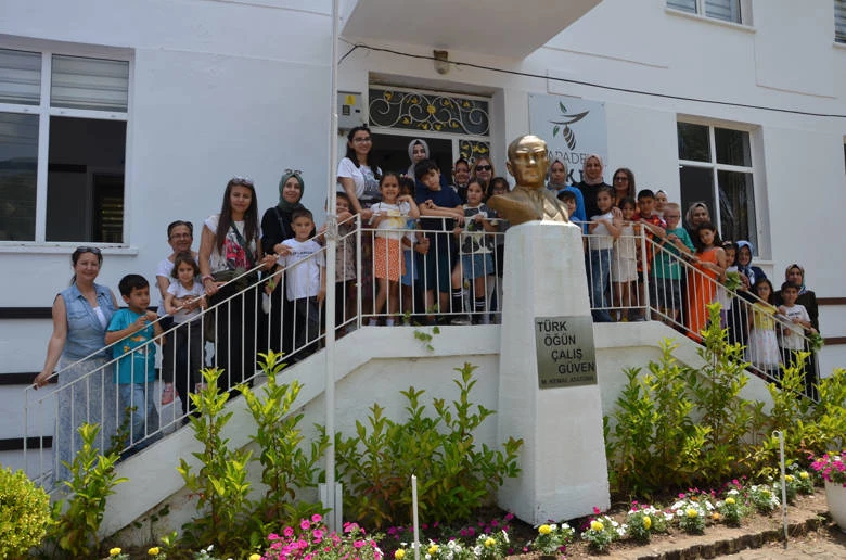 Çocuklar Sapadere İpek Evi’nde