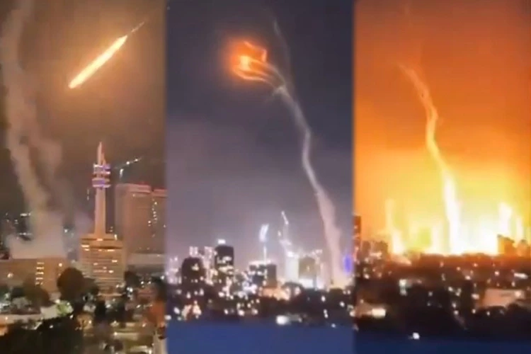 İran İsrail’e füze yağdırdı, radyasyon ve kimyasal sızıntı tehlikesi