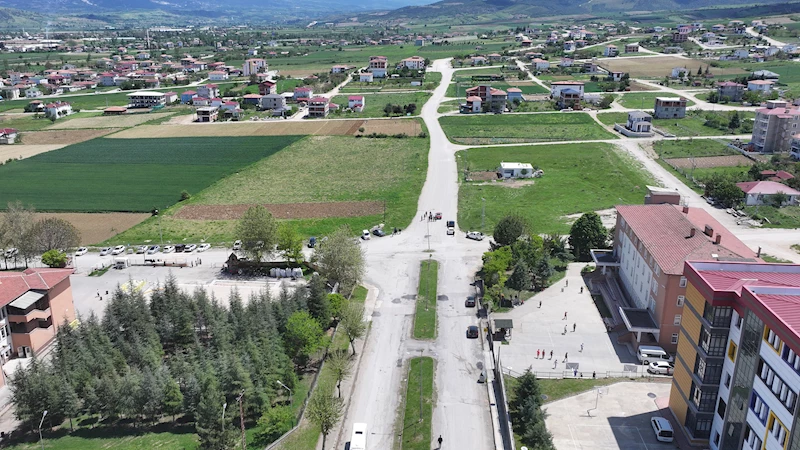 Osman Gazi Caddesi’nde bulvar düzenleme çalışması başlatıldı