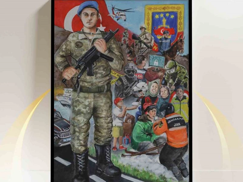 “186’ncı Yılında Jandarma” Temalı Liseler Arası Resim Yarışması Sonuçlandı