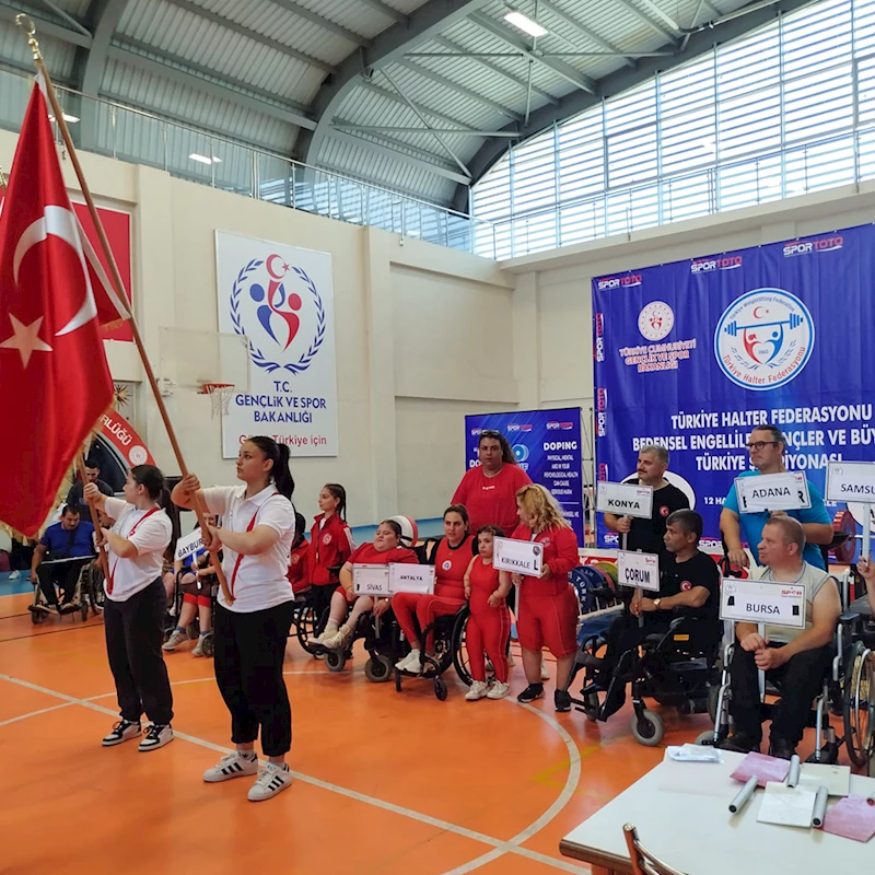 MERAMLI HALTERCİLERDEN TÜRKİYE ŞAMPİYONASI