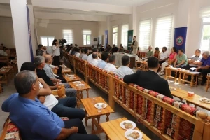 Lice’de muhtar buluşması