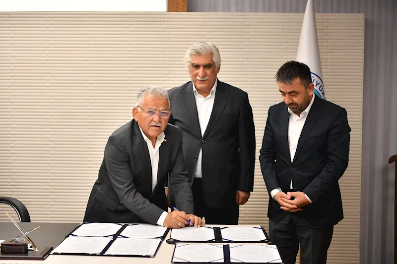 Büyükkılıç, Belediye-Hayırsever İş Birliğinde Yapılacak 4-6 Yaş Okuma Salonları Protokolüne İmza Attı