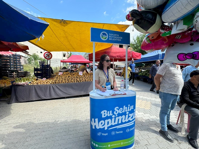 Büyükşehir ekipleri Sapanca ve Pamukova’da vatandaşla buluştu