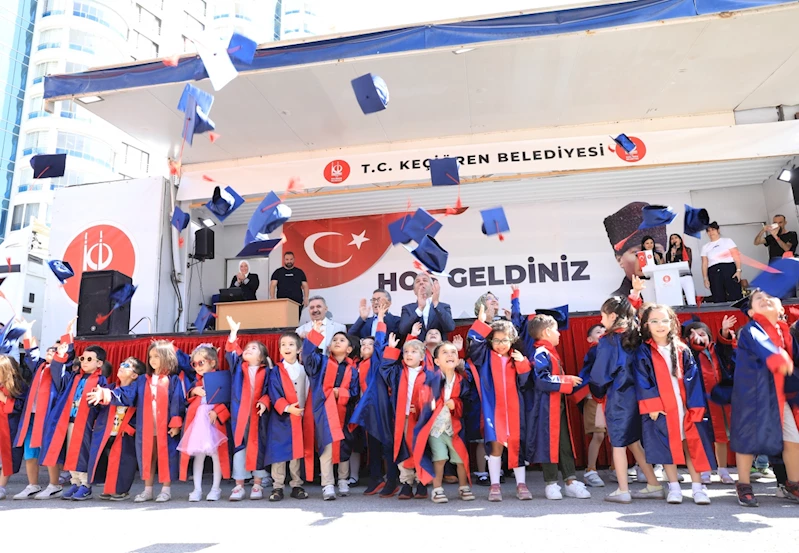 Çocuk Gelişim Merkezleri’nde mezuniyet coşkusu