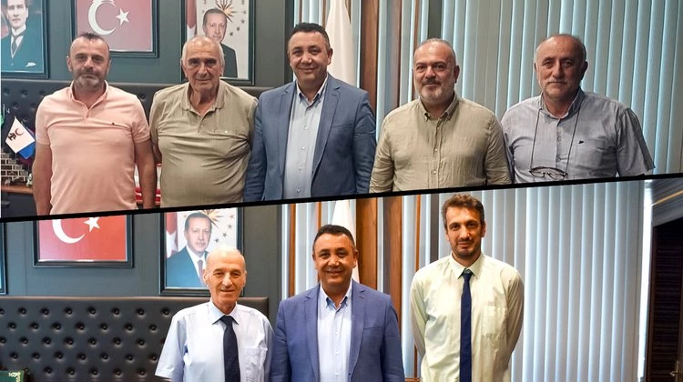 BAŞKANIMIZA ZİYARET