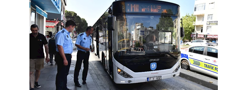 Toplu Taşıma Araçları Denetleniyor