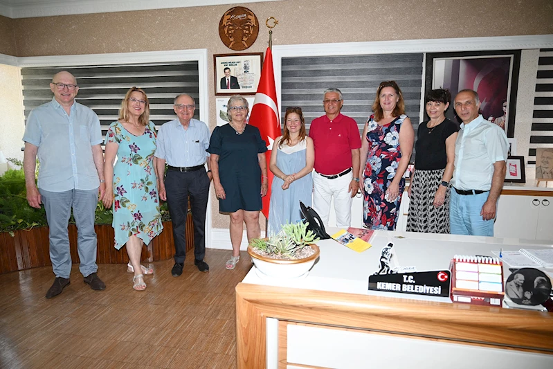 Lions Frankfurt’tan Başkan Topaloğlu’na ziyaret