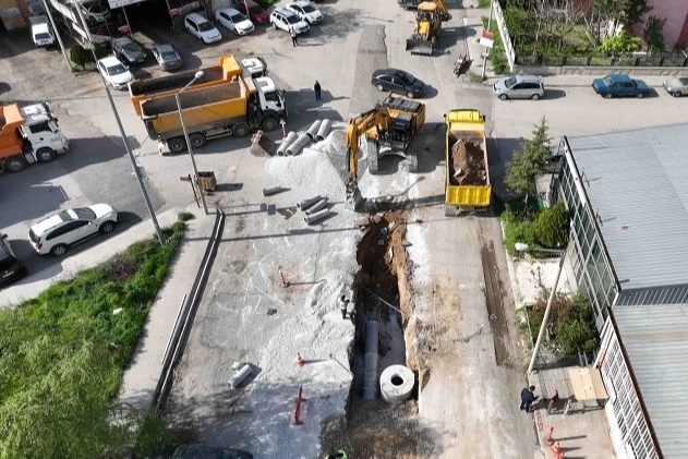 Karacaören Sanayi Sitesi’nin altyapısı yenileniyor