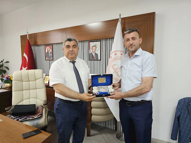 Tolga Yıldırım’dan İl Milli Eğitim Müdürüne Nezaket Ziyareti