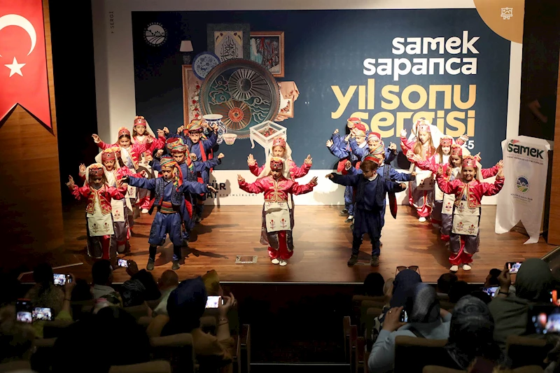 Sapanca SAMEK’te yılsonu sergisi heyecanı yaşandı