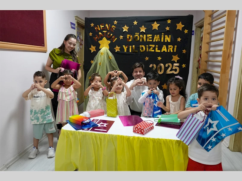 TARSUS BELEDİYESİ KREŞLERİNDE EĞİTİM ALAN ÖĞRENCİLER KARNE HEYECANI YAŞADI