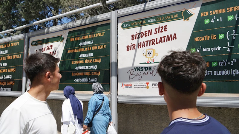 Üniversite Adaylarının Son Tekrarı Şehrin Sokaklarında!