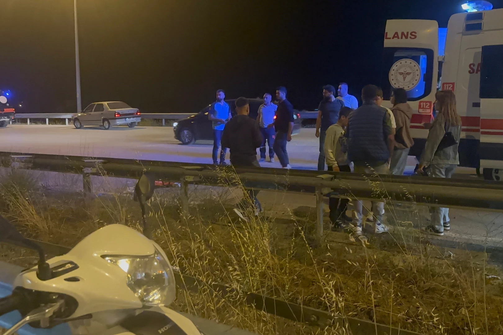 Düzce’de motosikletli kurye kaza kurbanı